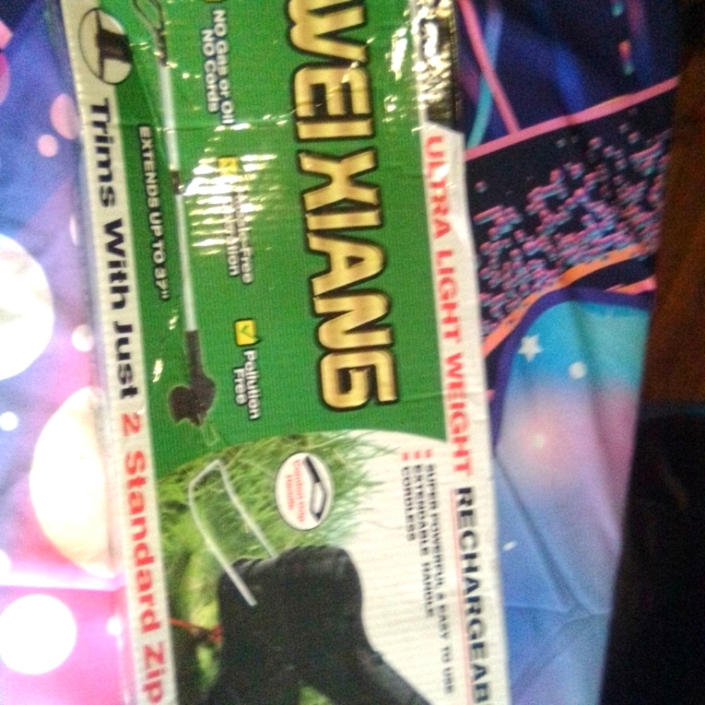 Weed wacker for grass